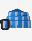 Patagonia Friction Belt in blue recycled nylon with anticorrosive buckle available at Freestone Fly Shop for fly fishing apparel