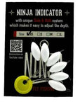 Ninja Fly Fishing Adjustable Strike Indicators with Slide & Hold system for easy depth adjustment at Freestone Fly Shop