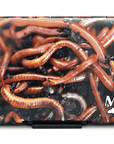 MFC Poly Fly Box by Montana Fly Company featuring realistic earthworm design for fly fishing storage at Freestone Fly Shop