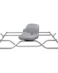NRS Basic Fishing Frame with adjustable metal frame and cushioned seat for comfortable fishing and rafting trips