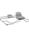 NRS Basic Fishing Frame with two molded seats and a durable metal frame designed for comfortable fishing on rafts
