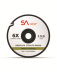 SA Absolute Trout Stealth Tippet by Scientific Anglers, 6X 3.5LB green tippet spool for fly fishing at Freestone Fly Shop
