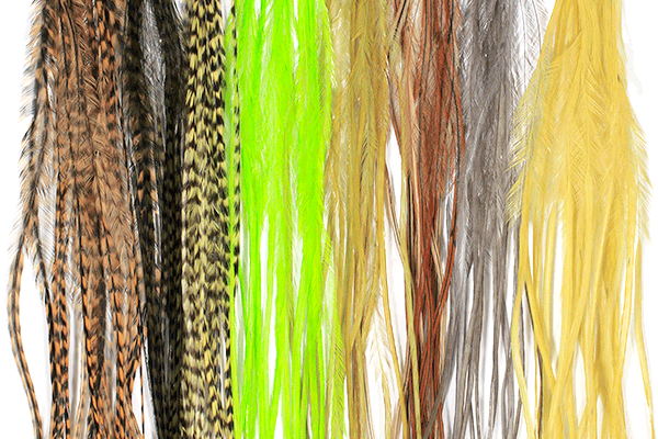 MFC Whiting 100 Pack by Montana Fly Company featuring a variety of feathers for fly tying at Freestone Fly Shop