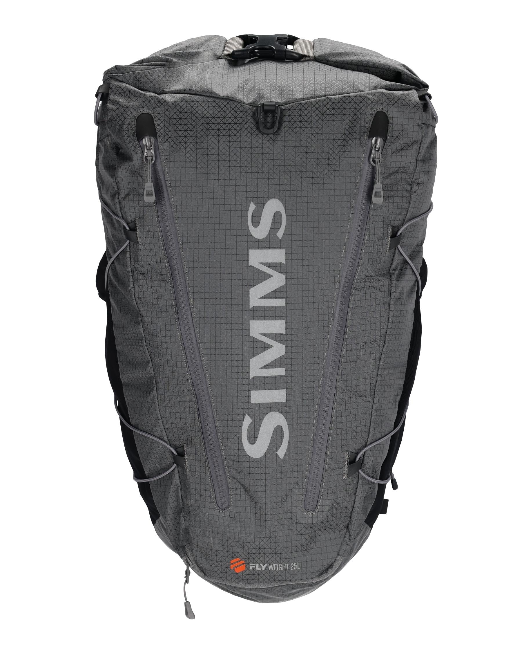 Simms Flyweight Backpack - Smoke by Simms Fishing Products, lightweight durable gear pack for fly fishing at Freestone Fly Shop