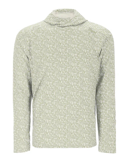 Simms M's Solarflex Hoody - Block Pale Pine