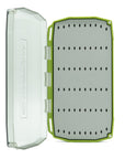 Umpqua Streamer Silicone Fly Box - Lime by Umpqua Feather Merchants with Mega-Slit Silicone for large streamers storage