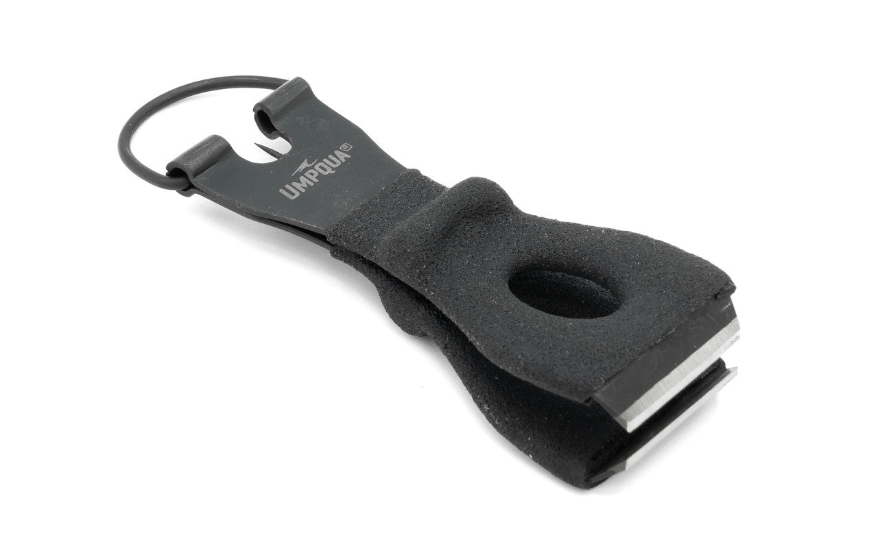 Umpqua Rivergrip Nipper (Large) by Umpqua Feather Merchants with ergonomic handle and precision cutting for fly fishing at Freestone Fly Shop