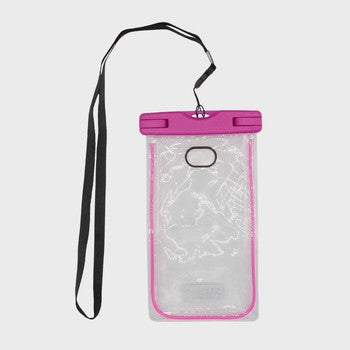 Chums Glow Foam Pouch waterproof phone holder with glow strip and lock-tight closure at Freestone Fly Shop