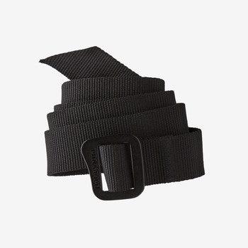 Patagonia Friction Belt in black recycled nylon with anticorrosive buckle at Freestone Fly Shop for fly fishing apparel