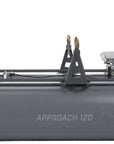 NRS Approach 120 Fishing Raft Two-Person Package in gray with adjustable seats and rod holders at Freestone Fly Shop