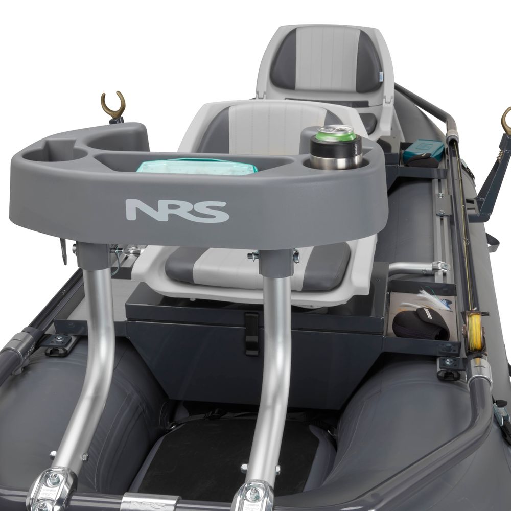NRS Approach 120 Fishing Raft Two-Person Package with rod holders and cushioned seats at Freestone Fly Shop