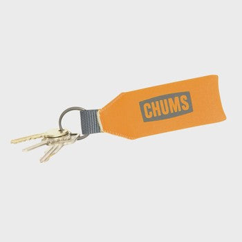 Chums Floating Neo Keychain Assorted Colors with foam-filled neoprene float designed to keep keys secure at Freestone Fly Shop