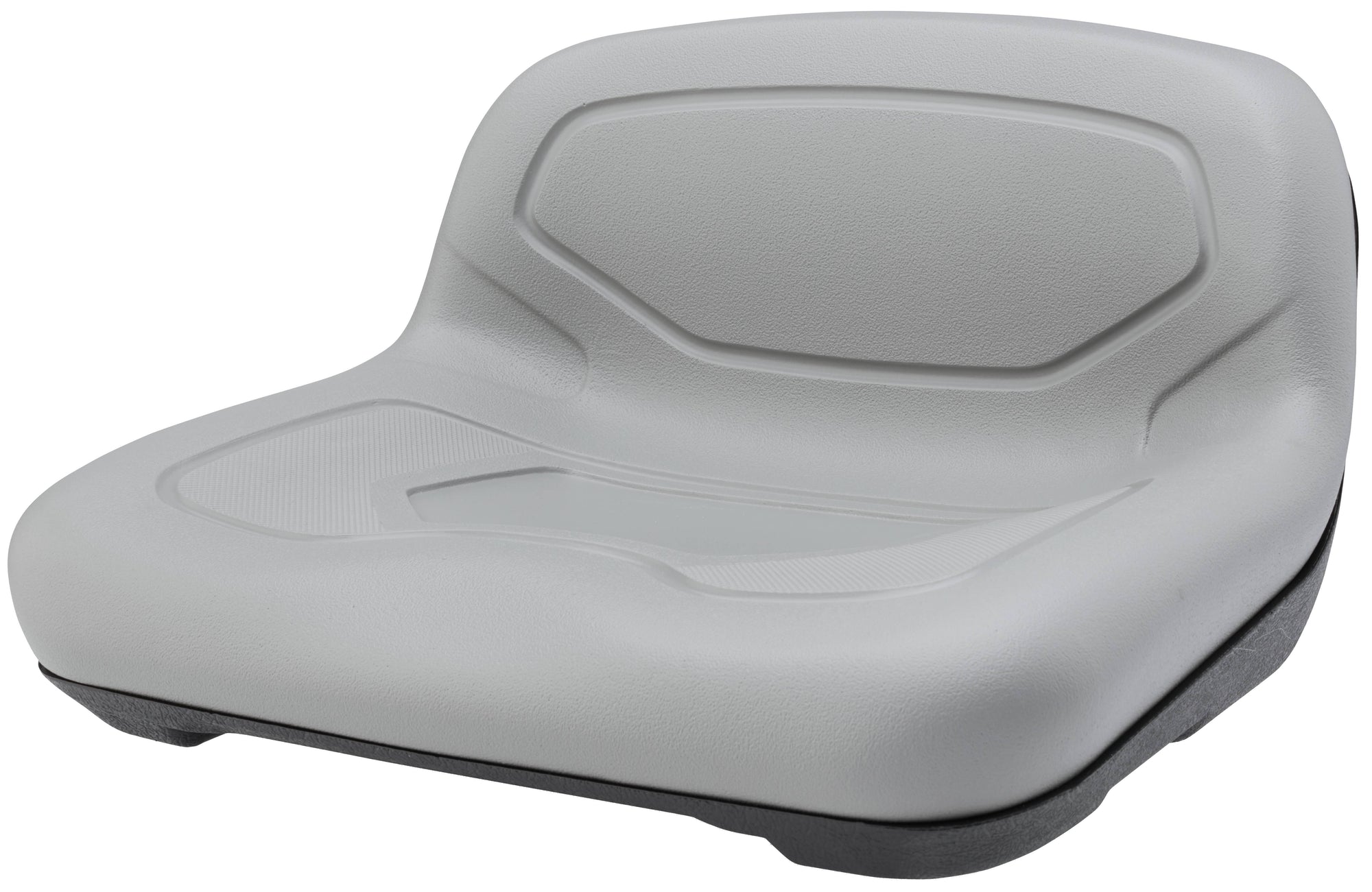 NRS Low Back Replacement Rowers Seat in gray with padded waterproof cushioning for comfortable whitewater rafting by NRS