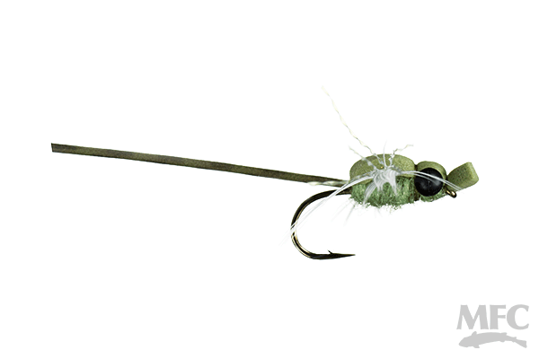 MFC Adult Damsel fly by Montana Fly Company imitating adult damsel for stillwater fly fishing at Freestone Fly Shop