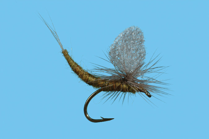 Solitude Flies - Blue Wing Olive - Ext. Body mayfly pattern tied with premium materials at Freestone Fly Shop