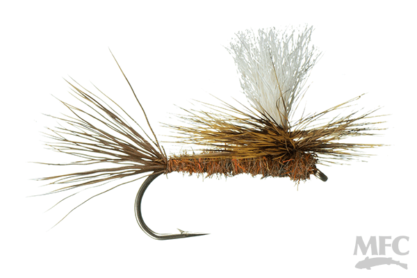 MFC Brindle Chute dry fly by Montana Fly Company for effective mayfly imitation at Freestone Fly Shop