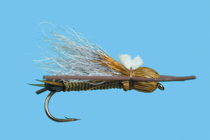 Solitude Flies - Bullet Head Skwalla stonefly pattern with premium materials and high-quality hook at Freestone Fly Shop