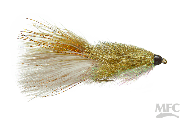 MFC Coffey's Conehead Sparkle Minnow - Sculpin by Montana Fly Company, durable fly fishing lure at Freestone Fly Shop