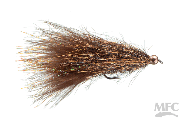 MFC Coffey's Sparkle Minnow - Crawfish Brown by Montana Fly Company, premium fly fishing lure at Freestone Fly Shop