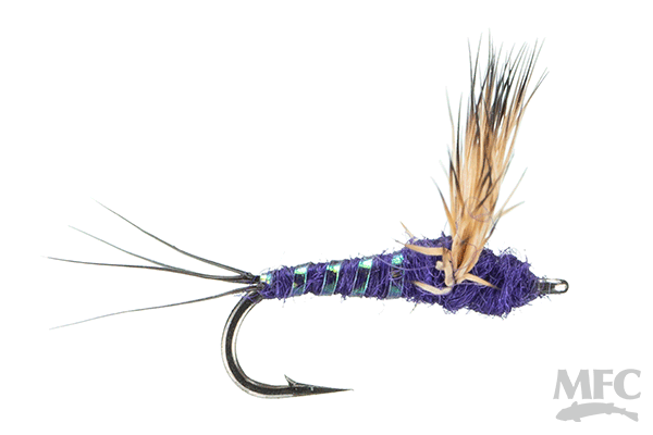 MFC Comparadun - Purple by Montana Fly Company, detailed lightweight mayfly imitation for fly fishing at Freestone Fly Shop