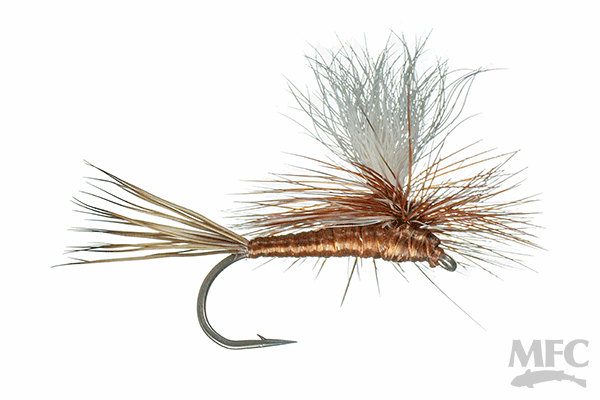 MFC Carlson's Copper Haze parachute dry fly by Montana Fly Company for precise fly fishing at Freestone Fly Shop