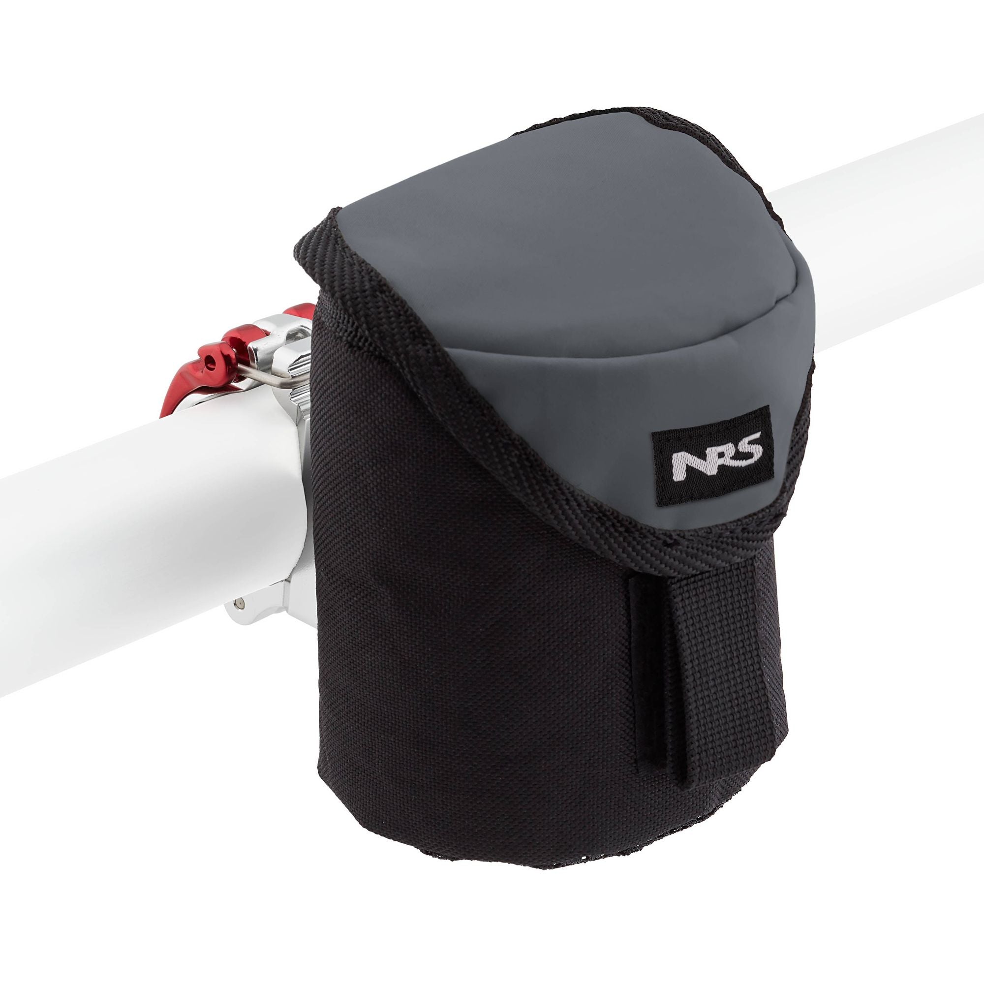 NRS Otter Dodger Raft Package black storage pouch with gray flap for organizing gear on fishing raft at Freestone Fly Shop