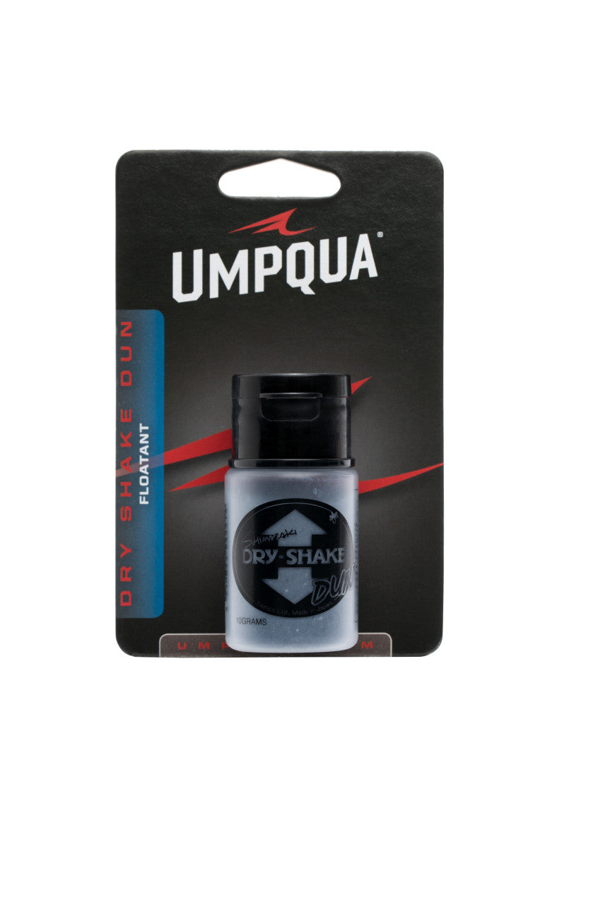 Umpqua Shimizaki Dry Shake - Dun Colored by Umpqua Feather Merchants powder floatant for drying and reconditioning flies