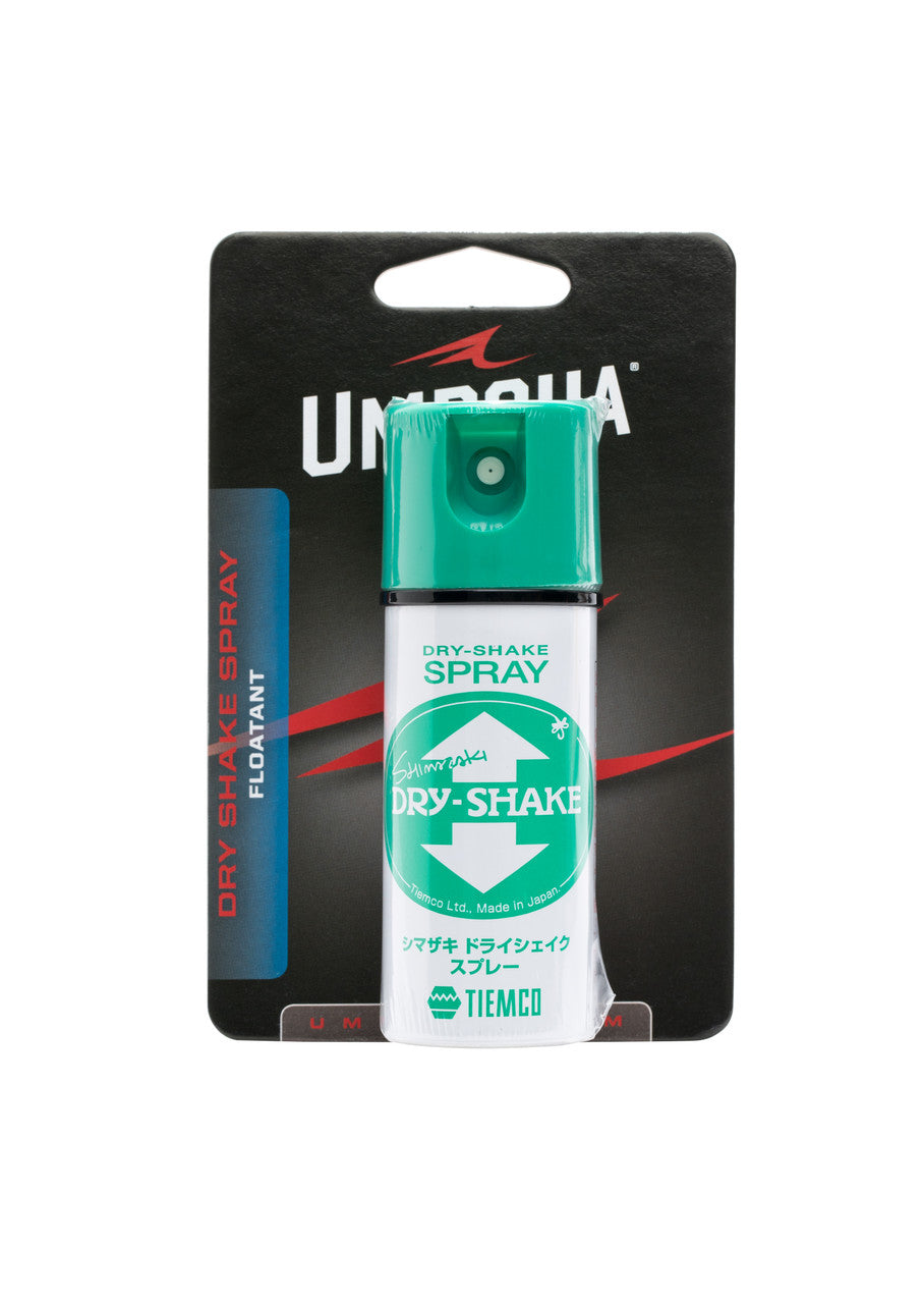 Umpqua Shimizaki Dry Shake Spray by Umpqua Feather Merchants for easy fly fishing floatant application