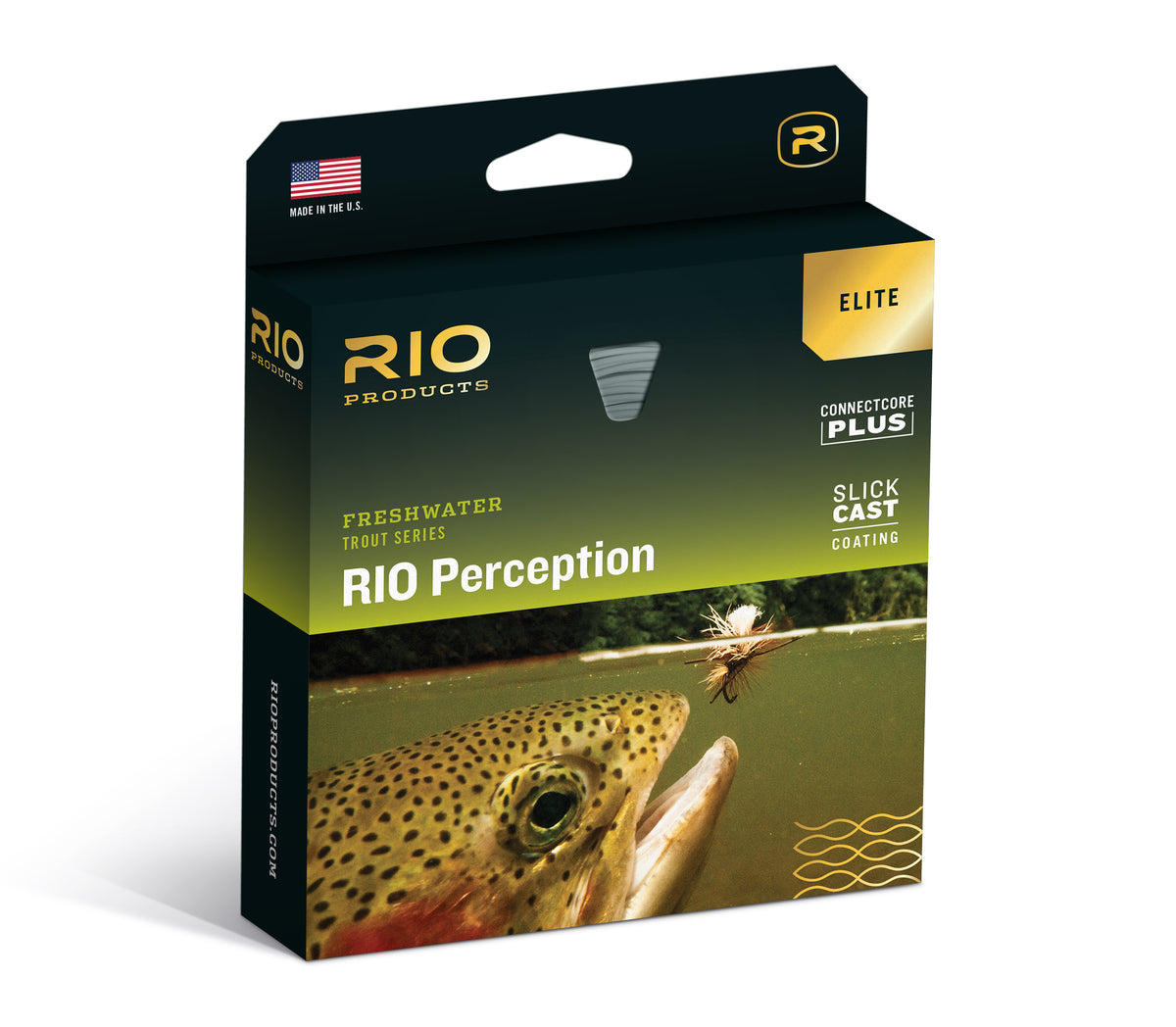 Rio Preception Elite Fly Line by Farbank Pros with slick cast coating for freshwater fly fishing at Freestone Fly Shop