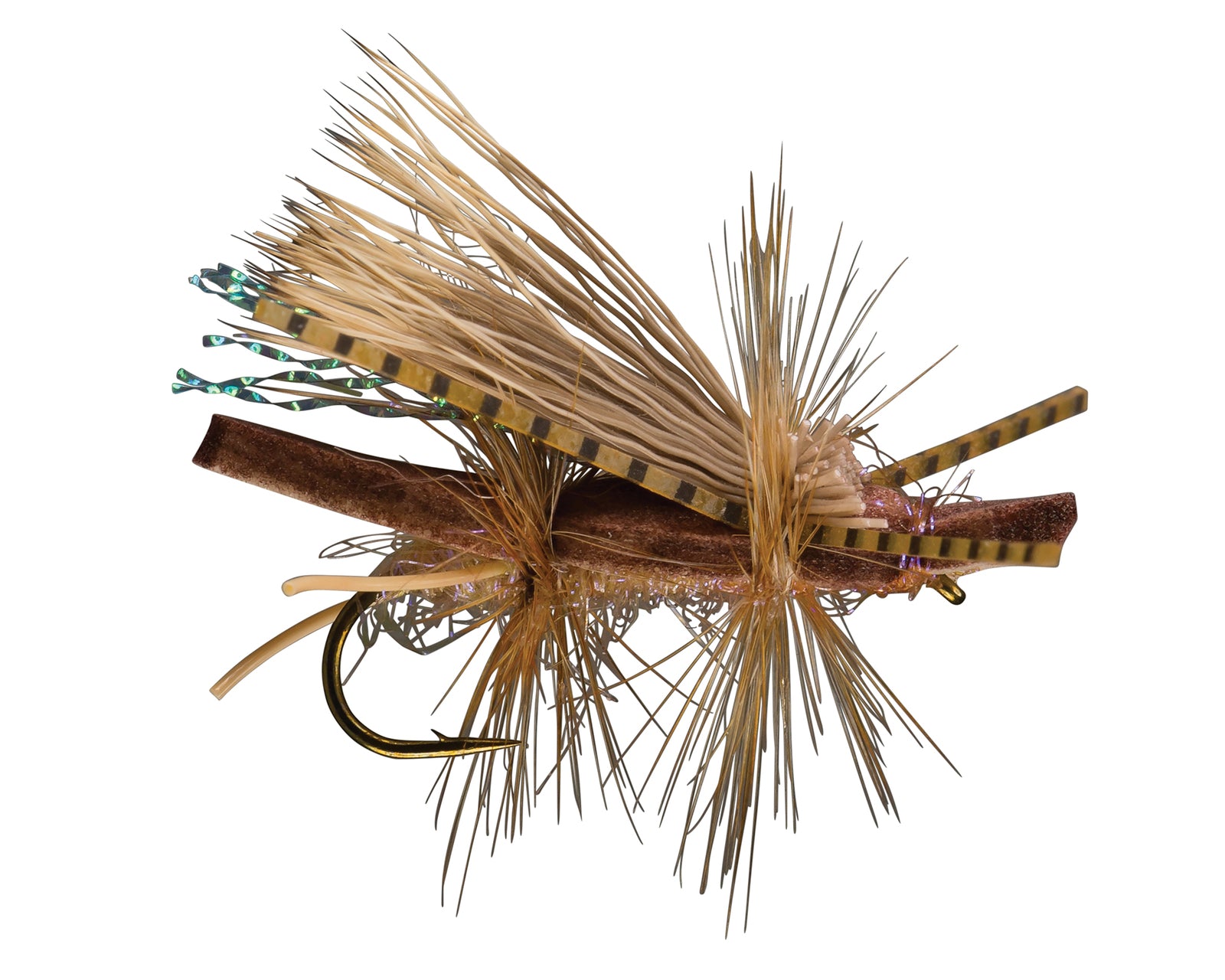 Rio Flies - Emma's Stone Summer with lifelike segmented body and spiky hackle for fly fishing at Freestone Fly Shop