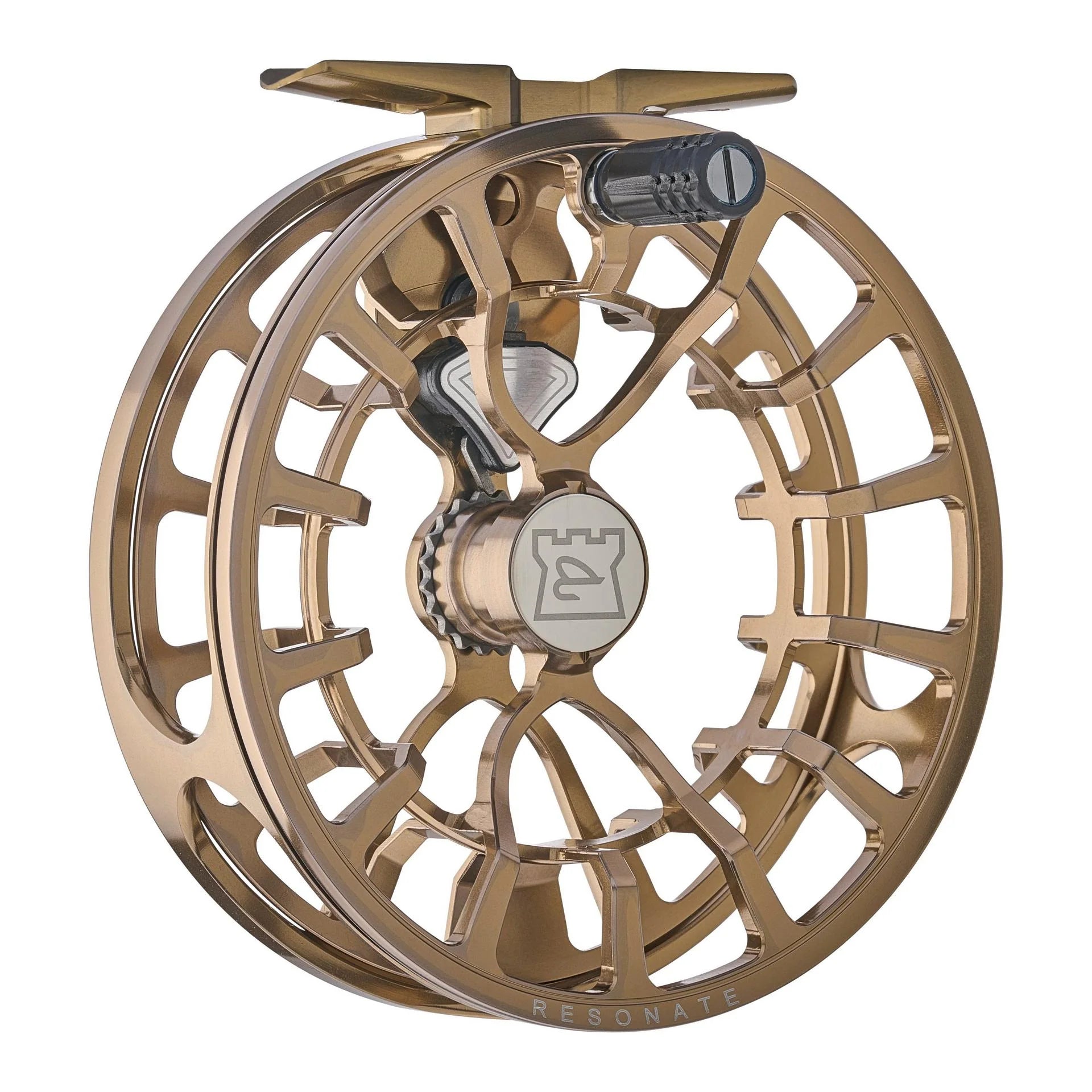 Hardy Resonate Fly Reel in lightweight design with precision click check by Hardy at Freestone Fly Shop
