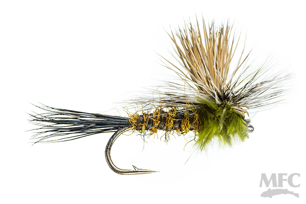 MFC Clook's Beefcake Hecuba by Montana Fly Company, detailed mayfly parachute for fly fishing at Freestone Fly Shop