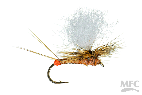 MFC Hot Spot Para-Wulff - Brindle by Montana Fly Company, visible mayfly fly for fly fishing at Freestone Fly Shop