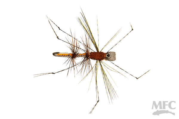 MFC Keller's Crane - Brown fly by Montana Fly Company, realistic attractor for fly fishing at Freestone Fly Shop