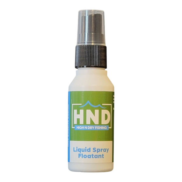 High n Dry Liquid Spray floatant in spray bottle by High N Dry at Freestone Fly Shop for fly fishing gear