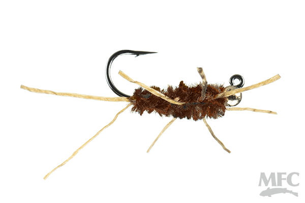 MFC Jig BH Girdle Bug - Dk. Brown by Montana Fly Company, durable stone pattern for fly fishing at Freestone Fly Shop