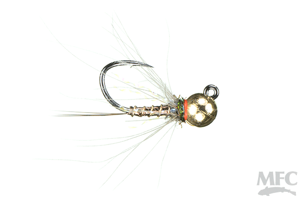 MFC Jig CDC Thrasher - Brown by Montana Fly Company, durable fishing fly for fly fishing at Freestone Fly Shop