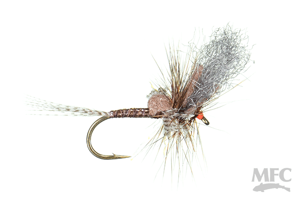 MFC Keller's Ms. Tickle Cripple - Mahogany by Montana Fly Company, delicate mayfly pattern for fly fishing at Freestone Fly Shop