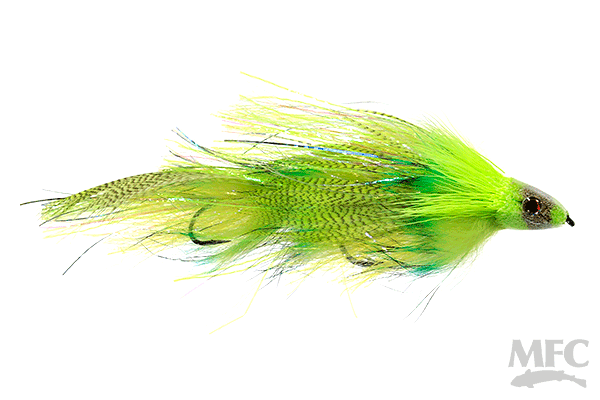 MFC Lynch's Drunk &amp; Disorderly - Chartreuse by Montana Fly Company, durable streamer fly at Freestone Fly Shop for fly fishing