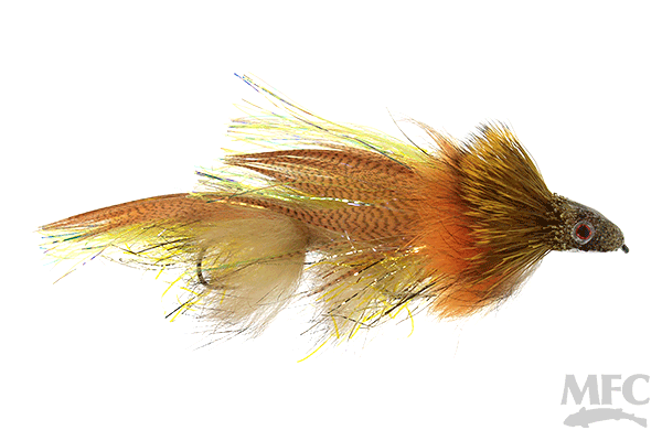MFC Lynch's Micro Drunk &amp; Disorderly - Olive/Gold by Montana Fly Company, durable fly at Freestone Fly Shop for fly fishing