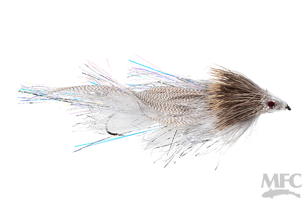 MFC Lynch's Micro Drunk &amp; Disorderly - White/Pearl by Montana Fly Company, durable fly at Freestone Fly Shop for fly fishing