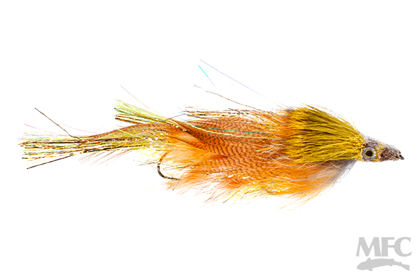 MFC Lynch's Micro Drunk &amp; Disorderly - Yellow/Brown by Montana Fly Company, durable fly at Freestone Fly Shop for fly fishing