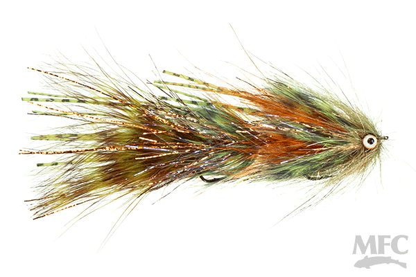 MFC Maddin's Supernatural Peanut - Olive/Brown by Montana Fly Company durable fly for fly fishing at Freestone Fly Shop