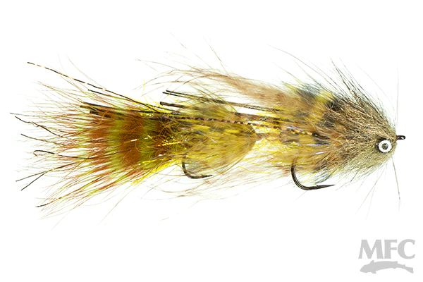 MFC Maddin's Supernatural Peanut - Olive/Rust by Montana Fly Company durable fly for fly fishing at Freestone Fly Shop