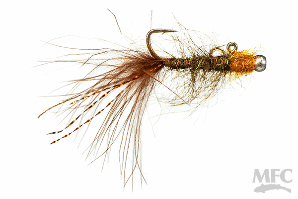 MFC Rowley's Balanced Leech - Brown Pumpkin by Montana Fly Company, engineered for effective fly fishing at Freestone Fly Shop