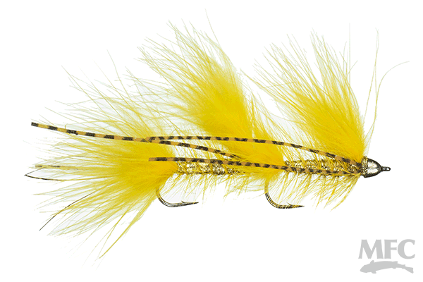 MFC Galloup's Mini Peanut Envy - Yellow by Montana Fly Company, effective fly fishing lure at Freestone Fly Shop