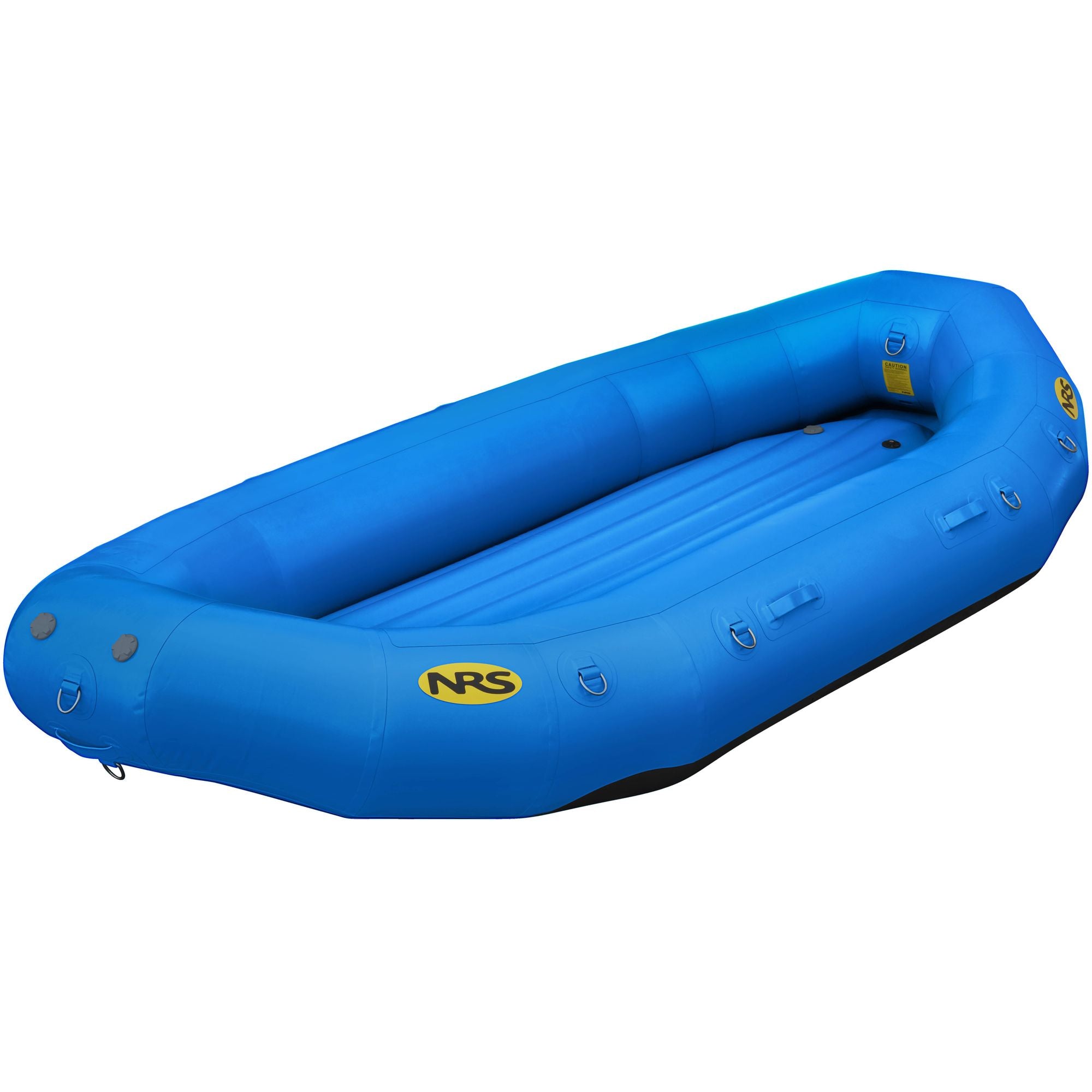 NRS Otter Dodger Raft Package blue inflatable fishing raft with grab handles for guided fly fishing trips at Freestone Fly Shop