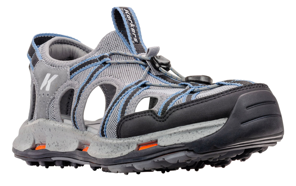 Korkers Swift Current Sandal w/Trail Trac Sole by Korkers, designed for versatile summer outdoor activities and guided fly fishing trips