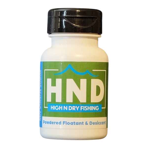 High n Dry Powdered Floatant & Desicant by High N Dry for maintaining fly buoyancy at Freestone Fly Shop