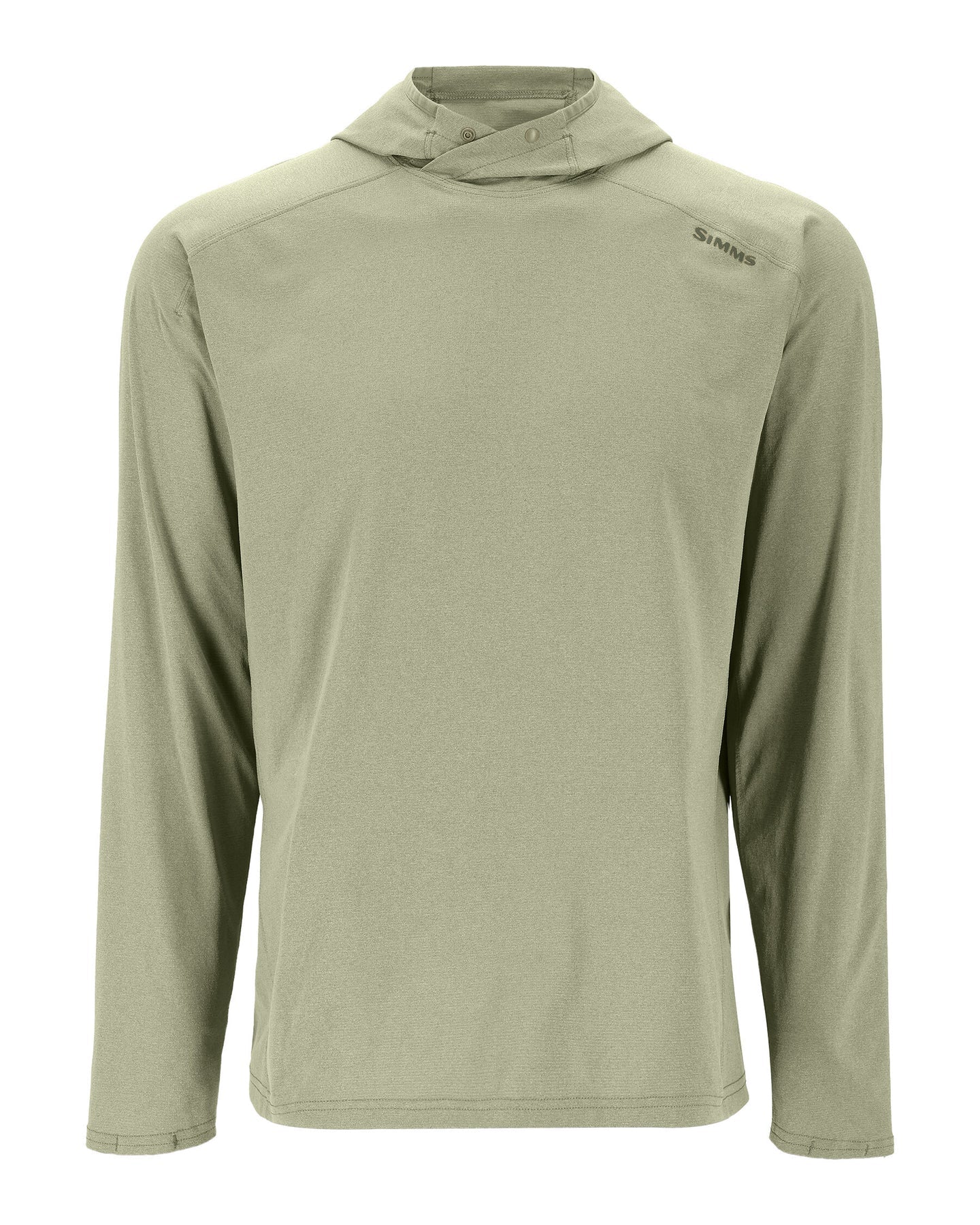 Simms Solarflex Hoody - Pale Pine w/Freestone Logo on Left Sleeve